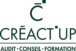 logo centre de formation professionnel créact'up Montauban Toulouse Cahors et Montpellier