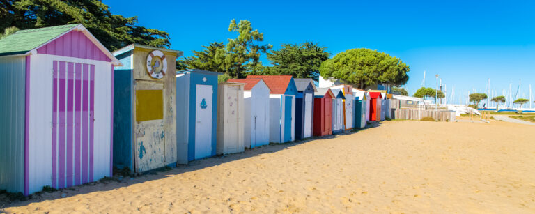 Cabanes colorées Île d'Oléron